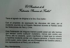 Manuel Burga envió carta de disculpas a Eva Ayllón