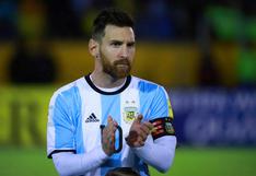 "Brasil, Alemania, Francia y España están por encima de Argentina", aseguró Lionel Messi