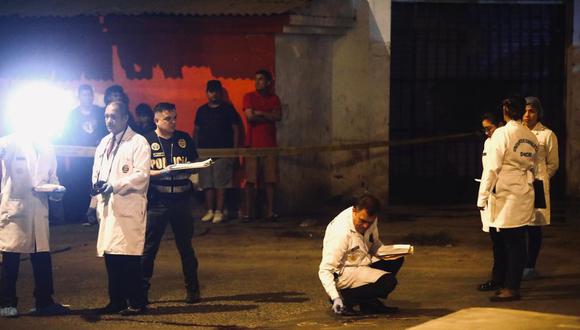 Dos de las víctimas murieron en el lugar, mientras que el tercero falleció camino al hospital. (Foto: César Grados/@photo.gec)