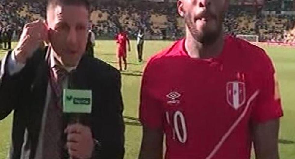 Jefferson Farfán terminó decepcionado del partido y espera lograr clasificación con Perú en Lima. (Video: Movistar TV)
