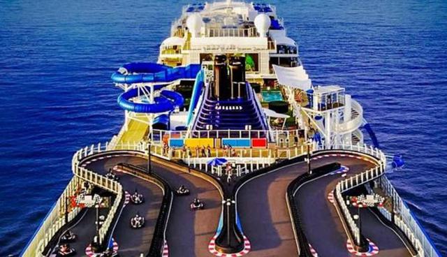 Tras meses de construcción,  Norwegian Cruise Line entró en funcionamiento. Pesa alrededor de 167 toneladas y tiene una capacidad para 4 mil pasajeros. (Foto: Difusión)