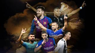 Bota de Oro 2018-2019: Messi, Mbappé, Cristiano y la reñida disputa por el galardón al máximo goleador