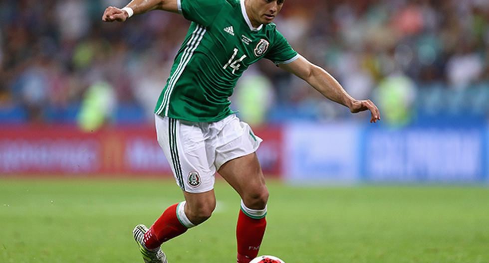 Luego de la derrota de México ante Alemania, el Chicharito Hernández declaró a la prensa y aseguró que se siente orgulloso de su selección. (Foto: Getty images)