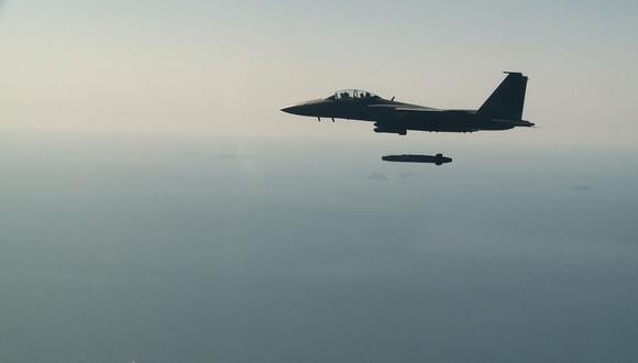 Un avión caza ruso invadió el espacio aéreo en la costa Este de Corea del Sur, que de inmediato hizo despegar aviones de combate que realizaron los disparos de advertencia. (Referencial AFP)