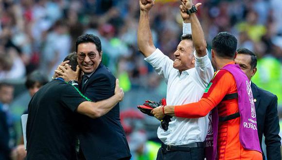 "A los que siempre nos han apoyado trataremos de darles más alegrías y a los que no, vamos a tratar de convencerlos con más trabajo", enfatizó el técnico de México luego de la victoria ante Alemania. (Foto: AP)