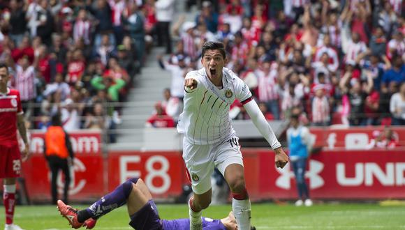 Toluca inició el compromiso arriba en el marcador. Sin embargo, las Chivas de Guadalajara voltearon el encuentro de la mano de Ángel Zaldívar por la Liga MX. (Foto: MEXSPORT)