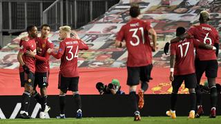 Manchester United vapuleó por 5-0 al RB Leipzig por la Champions League