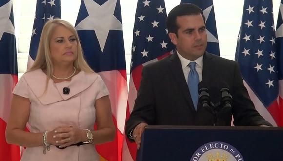 Wanda Vázquez junto a Ricardo Rosselló. La actual secretaria de Justicia de Puerto Rico dijo que no tiene interés en ser la nueva gobernadora boricua. (Foto: Reuters)