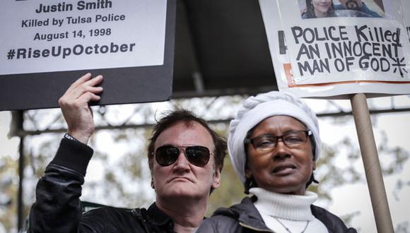 Quentin Tarantino ante boicot policial: "No me intimidan"