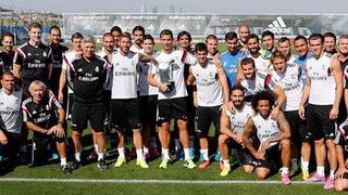 Cristiano Ronaldo compartió su último premio con el Real Madrid