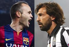 Barcelona vs Juventus: El duelo entre Iniesta y Pirlo (VIDEO)