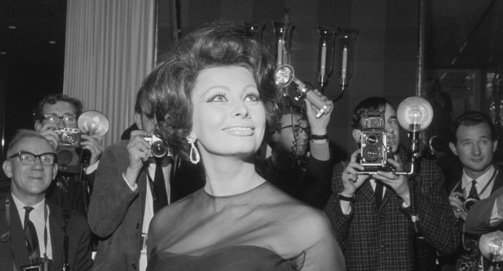 Sophia Loren ganó el Óscar a mejor actriz - por primera y única vez - en 1961 por su papel en Dos mujeres (Getty Images)