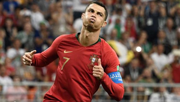 Cristiano Ronaldo, goleador de Portugal. (Foto: AFP)