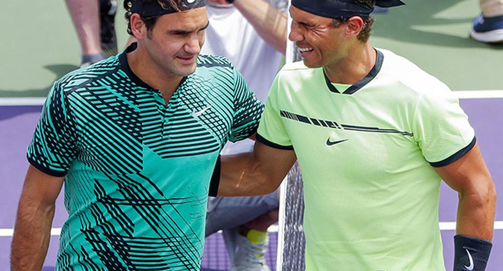 Roger Federer se coronó este domingo campeón del Masters de Miami por tercera vez en su carrera. Sorprendió al vencer por tercera vez consecutiva a Rafael Nadal. (Foto: EFE)