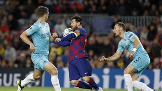 FC Barcelona igualó 0-0 ante Slavia Praga en el Camp Nou con Lionel Messi, por el Grupo F de Champions League