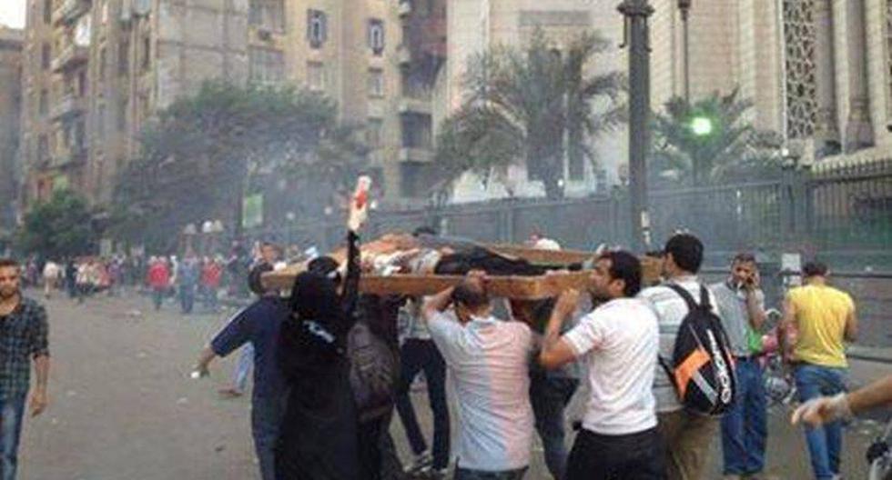 Enfrentamientos en Egipto dejaron al menos 60 muertos. (Foto: egypt_now111)