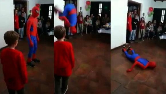 YouTube: Spider-Man arruina fiesta de cumpleaños en Argentina |  REDES-SOCIALES | EL COMERCIO PERÚ