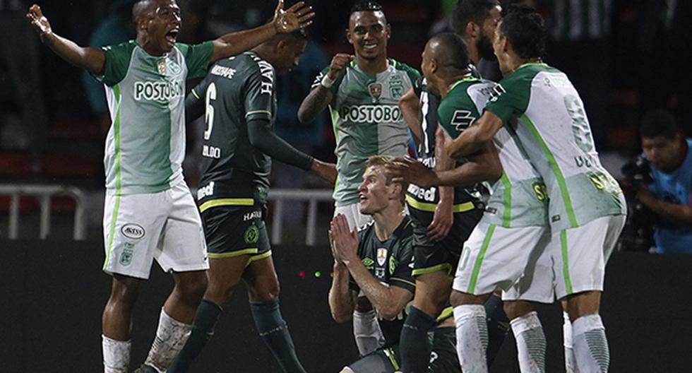 Atlético Nacional no tuvo mayores problemas para superar en condición de local al Chapecoense en la final de la Recopa Sudamericana. (Foto: EFE)