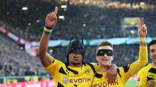 Borussia Dortmund: cracks celebraron como ‘Batman y Robin’