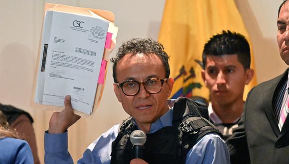 El sucesor de Villavicencio, Christian Zurita, rechaza el pedido presentado por el correísta Movimiento Revolución Ciudadana con el que buscaban impugnar su candidatura.