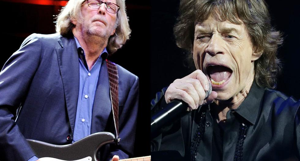 Eric Clapton colabora en el nuevo álbum de los Rolling Stones. (Foto: Getty Images)