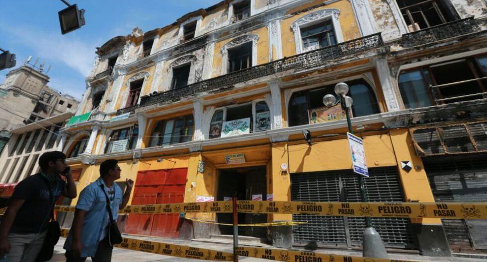 Lima Así Luce La Casona Que Se Incendió En Jirón De La Unión Fotos Noticias El Comercio PerÚ 8440