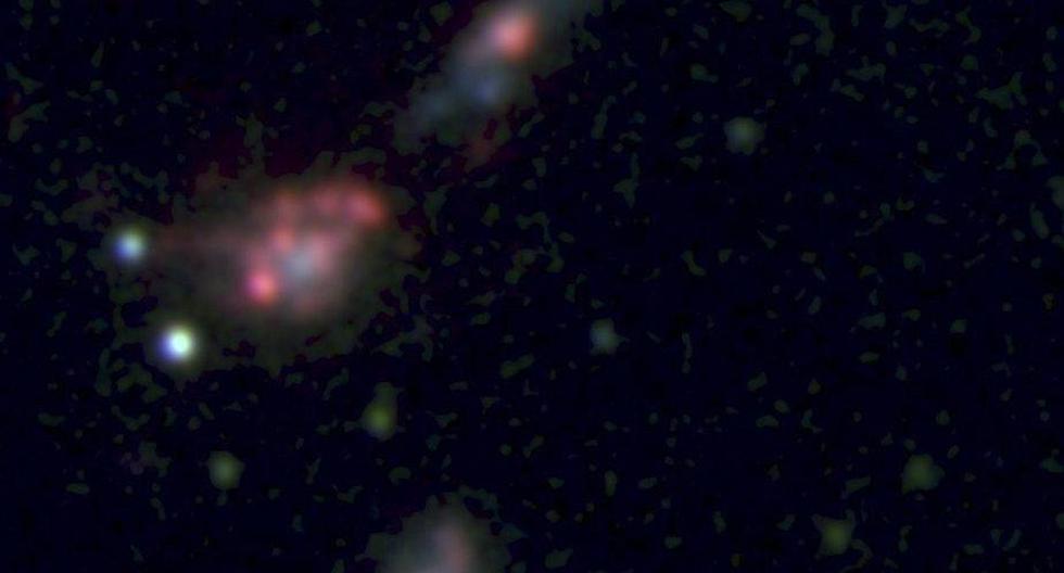 Galaxias enanas que han localizado astr&oacute;nomos de EEUU. (Foto: EFE/K. E Johnson, S. E Liss, S. Stiewalt)