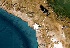 Sismo de magnitud 4.9 se registró en Tacna este lunes 13 