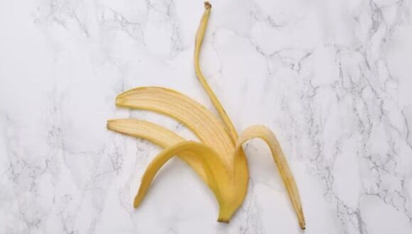 Una cáscara de plátano. | Imagen referencial: splitov27 / Freepik
