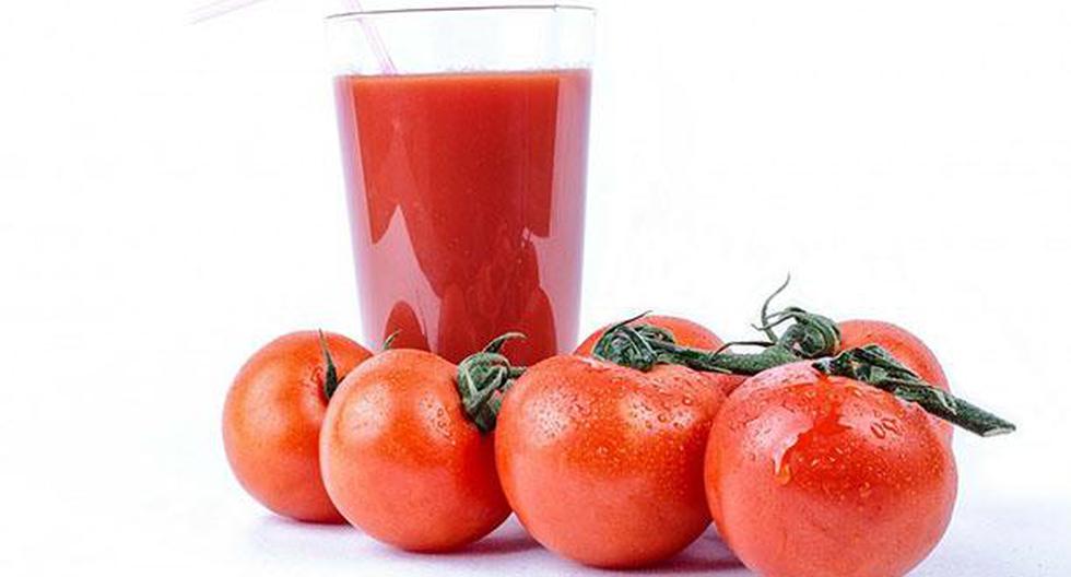 El jugo de tomate contiene muchas vitaminas. (Foto: Pixabay)
