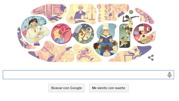 Día Internacional de la Mujer: Google festeja con nuevo doodle