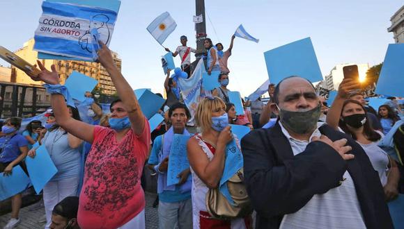 Unidad Provida agrupa a unas 150 organizaciones de la sociedad civil que representan a los "pañuelos celestes". (Foto: Ignacio Sánchez)