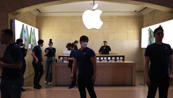 Tres tiendas de Apple, incluyendo esta en Grand Central Station, Nueva York, han iniciado campañas para formar un sindicato. (Foto: Getty Images)