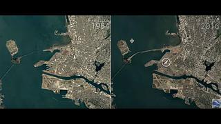 Google Maps: San Francisco y los cambios que tuvo en 32 años