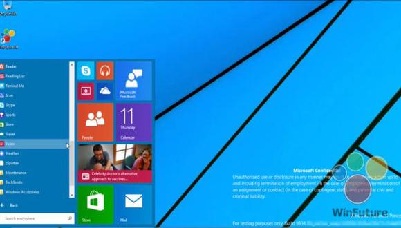 Windows 9: filtran video que muestra su funcionamiento