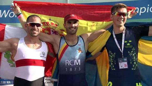 Peruano se coronó sub campeón en Mundial de remo coastal