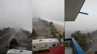 Así fue la llegada del huracán Patricia a la costa de Jalisco