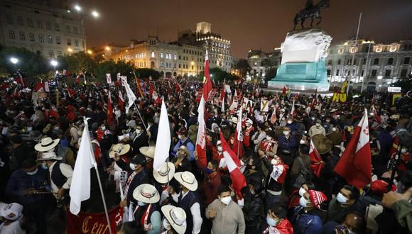 Simpatizantes de Perú Libre convocan este 19 de junio a Gran Marcha  Nacional por las calles del centro de Lima Pedro Castillo Elecciones 2021 |  LIMA | EL COMERCIO PERÚ