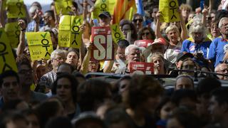 Barcelona: Nuevas protestas a favor del referéndum