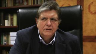 Alan García: "Chuponeo y reglaje son Hoja de ruta del régimen"