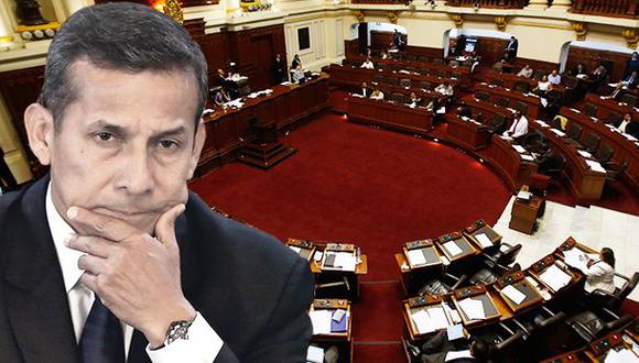 Ollanta Humala y todas las veces que se enfrentó al Congreso