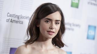 Lily Collins perdona a su padre en libro autobiográfico