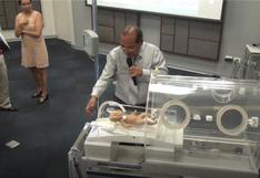 Perú: crean la primera incubadora portátil con respirador artificial