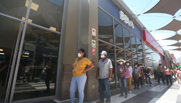 En Lima Metropolitana y Callao los bancos están cerrados. (Foto: Andina/Jhonel Rodríguez Robles)