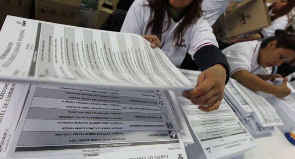 Las autoridades que ganen estas elecciones asumirán su función el 1 de enero de 2015. (Foto Andina)