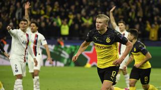 Borussia Dortmund se impuso 2-1 a PSG con una extraordinaria actuación de Erling Haaland | VIDEO