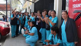 Enfermeras de Piura y Cusco volvieron a movilizarse por mejoras salariales