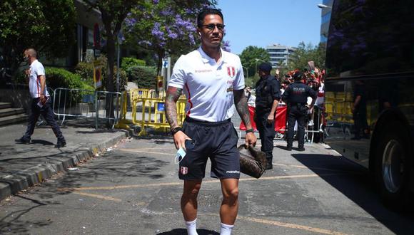 Selección peruana arribó al RCDE Stadium para el amistoso ante Nueva Zelanda. (Foto: FPF)