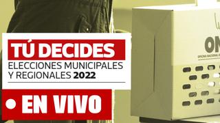 Elecciones Regionales y Municipales 2022: últimas noticias del 28 de setiembre