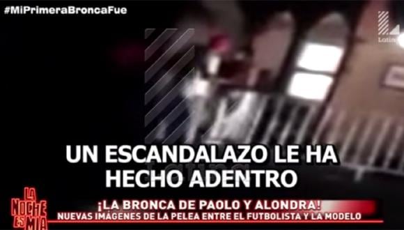 Alondra García Miró y Paolo: difunden nuevo video de la pelea